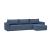 Newilla Reversible Storage Sleeper Sectional w/ Standart Arm Rests