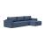 Newilla Reversible Storage Sleeper Sectional w/ Standart Arm Rests