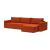 Newilla Reversible Storage Sleeper Sectional w/ Standart Arm Rests