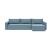 Newilla Reversible Storage Sleeper Sectional w/ Standart Arm Rests