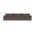 Newilla Reversible Storage Sleeper Sectional w/ Standart Arm Rests
