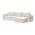 Newilla Reversible Storage Sleeper Sectional w/ Standard Arm Rests