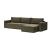 Newilla Reversible Storage Sleeper Sectional w/ Standard Arm Rests