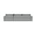 Newilla Reversible Storage Sleeper Sectional w/ Standard Arm Rests