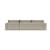 Newilla Reversible Storage Sleeper Sectional w/ Standard Arm Rests