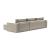 Newilla Reversible Storage Sleeper Sectional w/ Standard Arm Rests