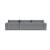 Newilla Reversible Storage Sleeper Sectional w/ Standard Arm Rests