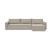 Newilla Reversible Storage Sleeper Sectional w/ Standard Arm Rests