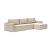 Newilla Reversible Storage Sleeper Sectional w/ Standart Arm Rests