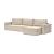 Newilla Reversible Storage Sleeper Sectional w/ Standart Arm Rests