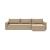 Newilla Reversible Storage Sleeper Sectional w/ Standard Arm Rests