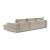Newilla Reversible Storage Sleeper Sectional w/ Standart Arm Rests