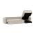 Newilla Polyester Fabric/Steel Reversible Storage Sleeper Sectional w/Standart Arm Rests