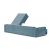 Newilla Polyester Fabric/Steel Reversible Storage Sleeper Sectional w/Standart Arm Rests