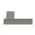 Newilla Polyester Fabric/Steel Reversible Storage Sleeper Sectional w/Standart Arm Rests