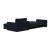Newilla Reversible Storage Sleeper Sectional w/ Standart Arm Rests