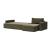 Newilla Reversible Storage Sleeper Sectional w/ Standard Arm Rests