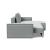 Newilla Reversible Storage Sleeper Sectional w/ Standard Arm Rests