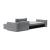 Newilla Reversible Storage Sleeper Sectional w/ Standard Arm Rests