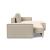 Newilla Reversible Storage Sleeper Sectional w/ Standart Arm Rests