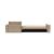 Newilla Reversible Storage Sleeper Sectional w/ Standard Arm Rests