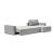 Newilla Reversible Storage Sleeper Sectional w/ Standard Arm Rests