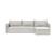 Newilla Reversible Storage Sleeper Sectional w/ Slim Arm Rests