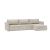 Newilla Reversible Storage Sleeper Sectional w/ Slim Arm Rests