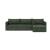 Newilla Reversible Storage Sleeper Sectional w/ Slim Arm Rests