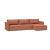 Newilla Reversible Storage Sleeper Sectional w/ Slim Arm Rests