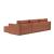 Newilla Reversible Storage Sleeper Sectional w/ Slim Arm Rests