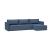 Newilla Reversible Storage Sleeper Sectional w/ Slim Arm Rests