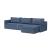Newilla Reversible Storage Sleeper Sectional w/ Slim Arm Rests