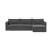 Newilla Reversible Storage Sleeper Sectional w/ Slim Arm Rests