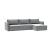 Newilla Reversible Storage Sleeper Sectional w/ Slim Arm Rests