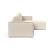 Newilla Reversible Storage Sleeper Sectional w/ Slim Arm Rests