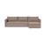 Newilla Reversible Storage Sleeper Sectional w/ Slim Arm Rests