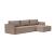 Newilla Reversible Storage Sleeper Sectional w/ Slim Arm Rests
