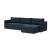 Newilla Reversible Storage Sleeper Sectional w/ Slim Arm Rests