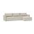 Newilla Reversible Storage Sleeper Sectional w/ Slim Arm Rests