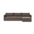 Newilla Reversible Storage Sleeper Sectional w/ Slim Arm Rests