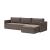 Newilla Reversible Storage Sleeper Sectional w/ Slim Arm Rests
