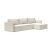 Newilla Reversible Storage Sleeper Sectional w/ Slim Arm Rests