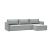 Newilla Reversible Storage Sleeper Sectional w/ Slim Arm Rests