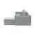 Newilla Reversible Storage Sleeper Sectional w/ Slim Arm Rests