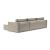 Newilla Reversible Storage Sleeper Sectional w/ Slim Arm Rests