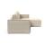 Newilla Reversible Storage Sleeper Sectional w/ Slim Arm Rests