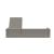 Newilla Polyester Fabric/Steel Reversible Storage Sleeper Sectional w/Slim Arm Rests