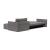 Newilla Reversible Storage Sleeper Sectional w/ Slim Arm Rests