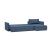 Newilla Reversible Storage Sleeper Sectional w/ Slim Arm Rests